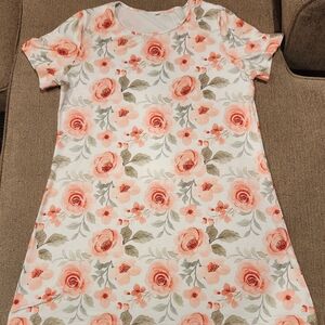 Floral Print Women's Dress